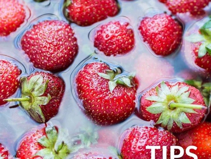Tips de cocina.- Cómo desinfectar las fresas