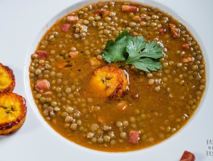 Sopa de lentejas