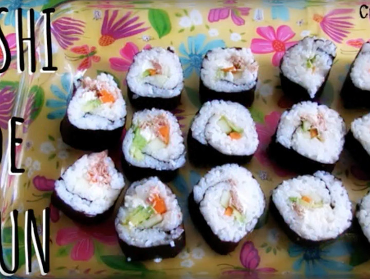 Sushi de atún fácil y económico