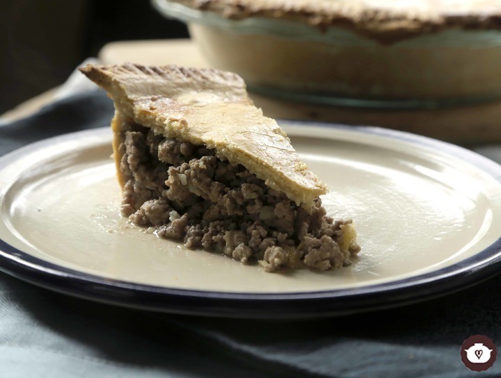 Pay de carne o Tourtière