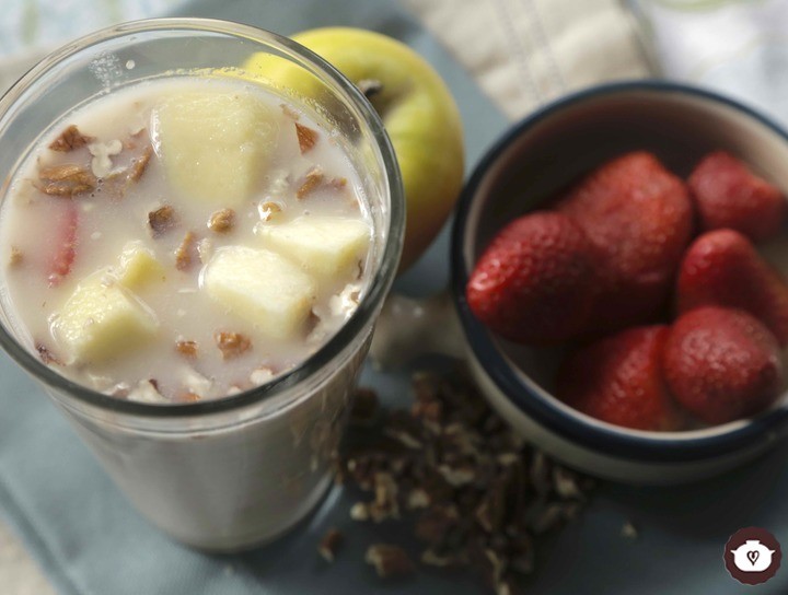 Agua fresca de frutas estilo La Michoacana