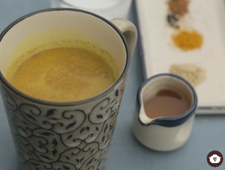 Leche dorada para el insomnio