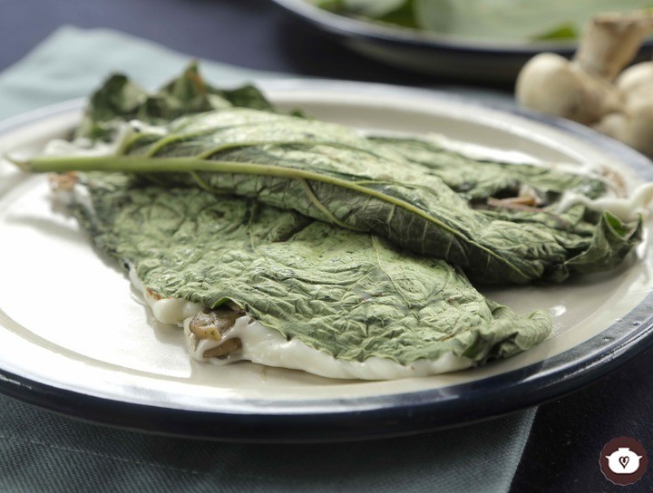 Quesadillas de hoja santa