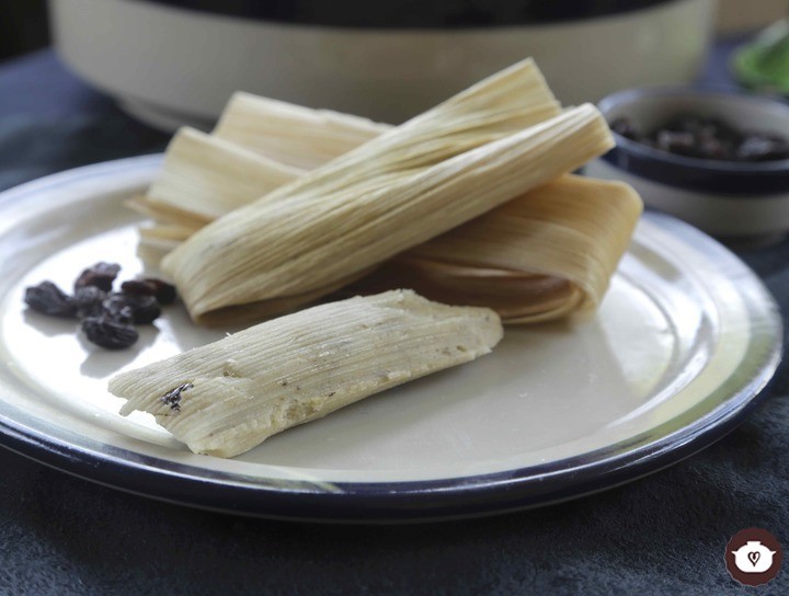 Tamales de dulce tradicionales