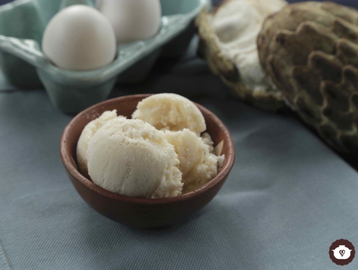 Helado de ilama o annona
