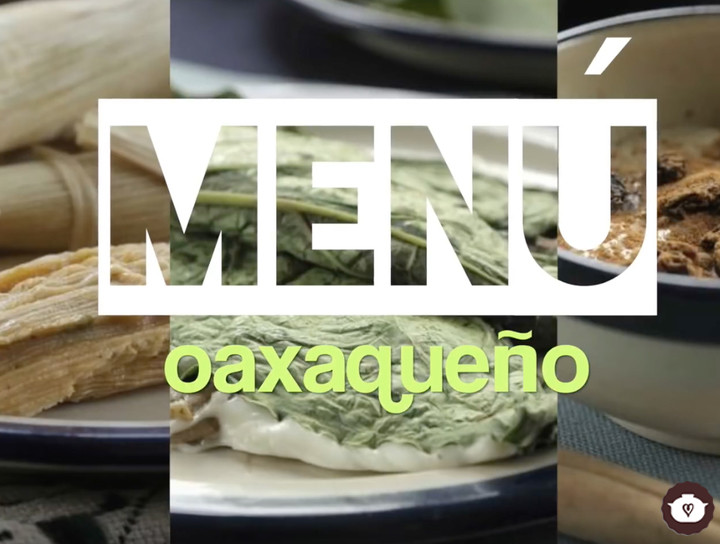 Menú oaxaqueño
