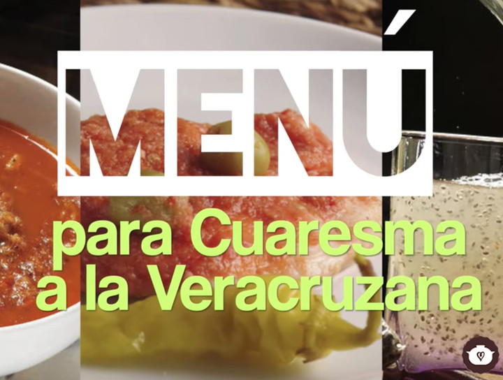 Menú cuaresma veracruzana