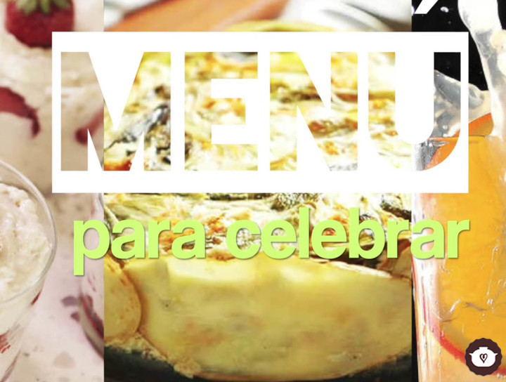 Menú para celebrar