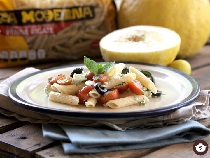 Ensalada de pasta estilo Griego