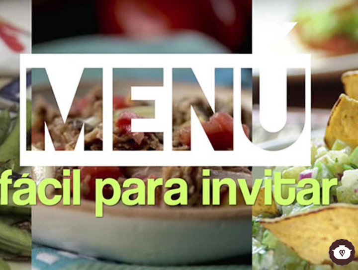Menú fácil para invitar