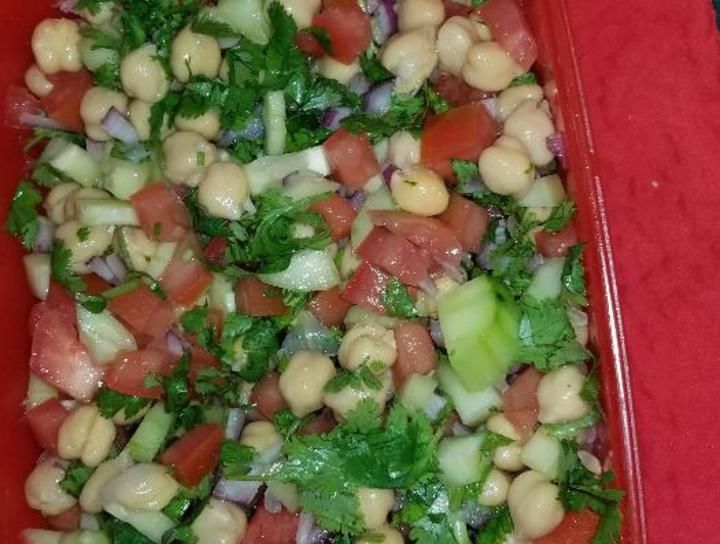 ceviche de garbanzo
