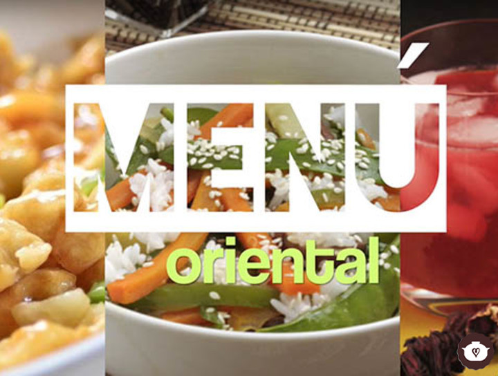 Menú oriental