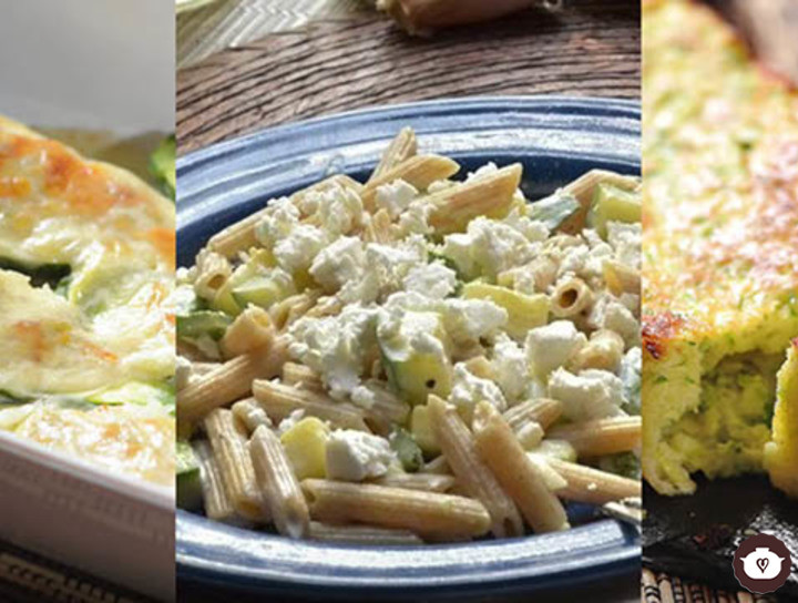 Platos con calabacitas