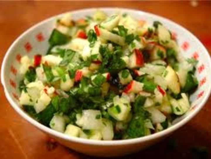 Pico de Gallo con verduras y fruta