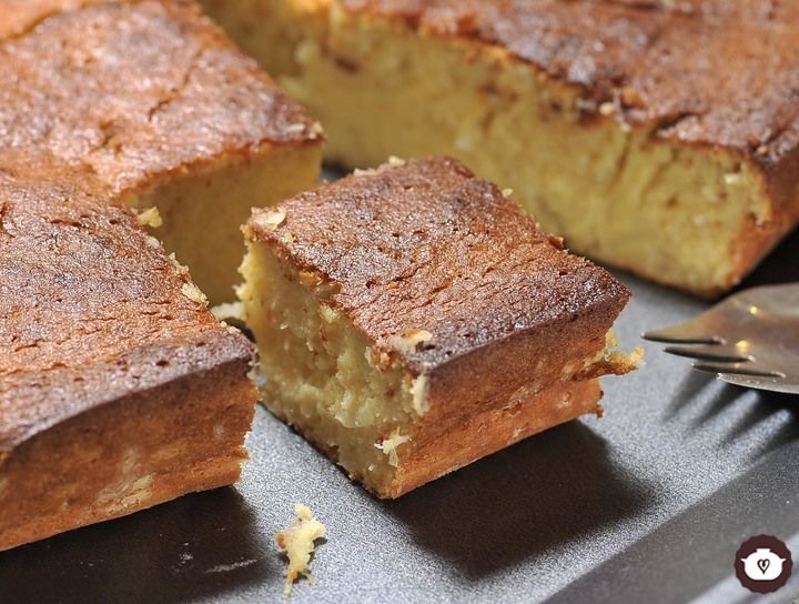 Pastel de elote con coco