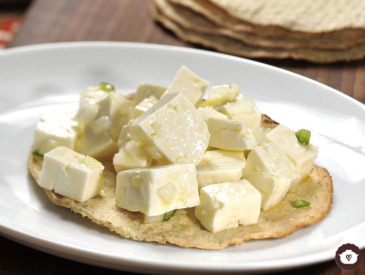 Ceviche de queso panela