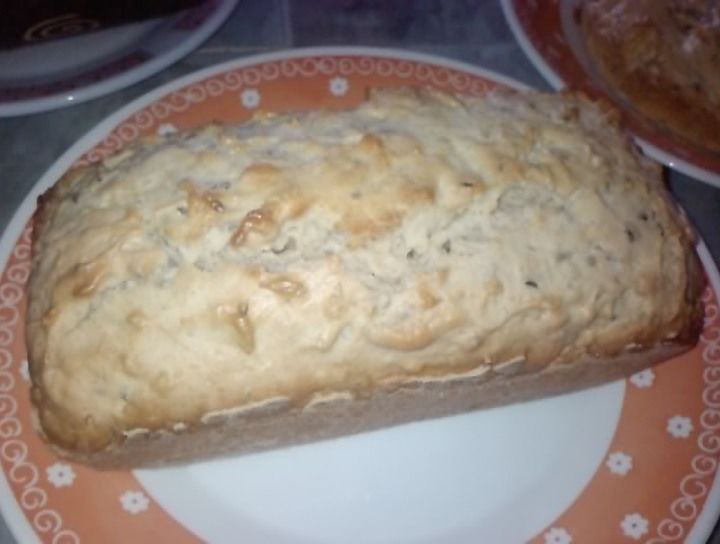 Panqué de avena y semillas
