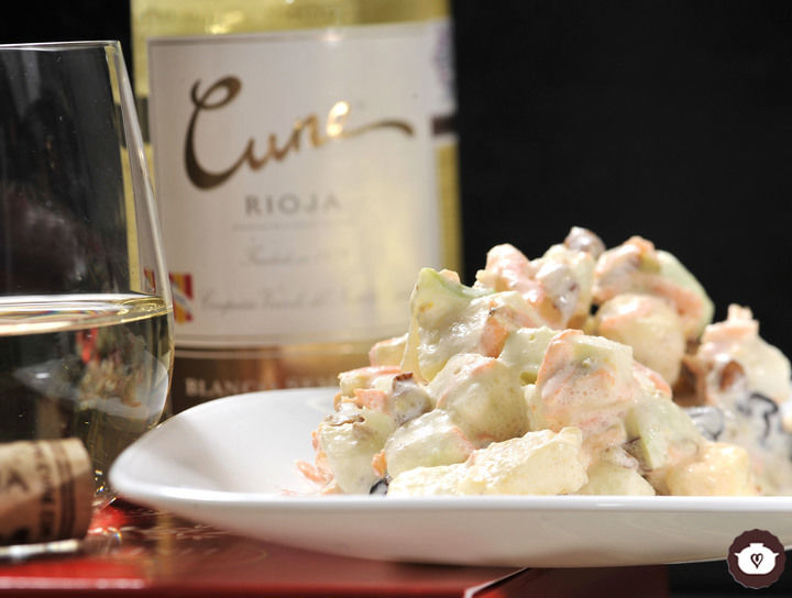 Ensalada de manzana y zanahoria