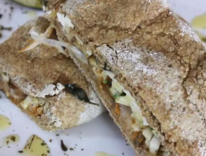 Calzone vegetariano