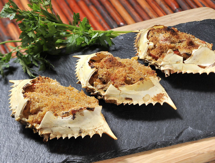 Jaibas rellenas