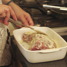 Utilizar esta mezcla para marinar la carne al menos 10 minutos.