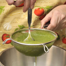 Colar la salsa.