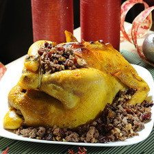 Servir para la cena de Navidad.