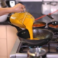 Regresar a la olla y calentar.