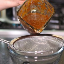 Colar la salsa.