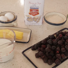 Ingredientes para barnizar 1/4 taza de leche de vaca 2 piezas de huevo Ingredientes para relleno 3/4 taza de azúcar blanca 3 tazas de zarzamora Ingredientes para empanadas 1/2 cucharita de sal 1 cucharita de azúcar blanca 250 mililitros de leche de vaca 2 tazas de harina de trigo san antonio tres estrellas 20 gramos de levadura seca instantánea 100 gramos de mantequilla