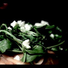 Montar con el queso roquefort y listo!