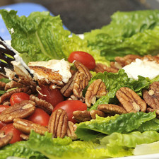 Colocar sobre la ensalada.