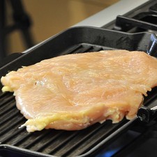 Poner a cocer en una parrilla con un poco de aceite de oliva a fuego medio, dando vueltas varias veces hasta que estén bien cocidas.