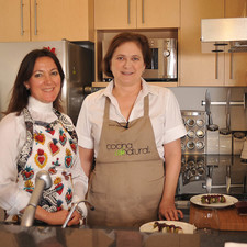 Cristina Callejo, de la Bodega Félix Callejo y Sonia Ortiz de Cocina al Natural.