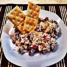 Acompaña con galletas.