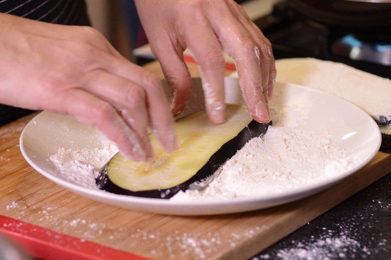kcal milanesa de berenjena